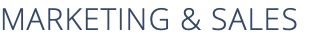 MARKETING & SALES