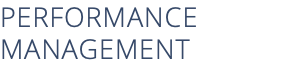 PERFORMANCE MANAGEMENT